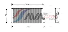 Système de chauffage AVA COOLING MS6188 